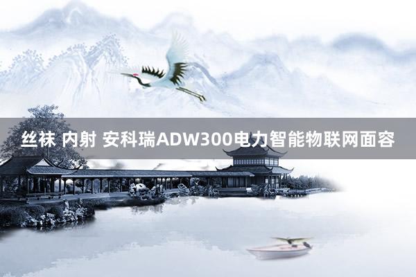 丝袜 内射 安科瑞ADW300电力智能物联网面容