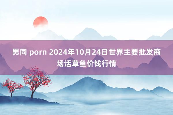 男同 porn 2024年10月24日世界主要批发商场活草鱼价钱行情