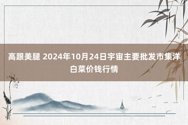 高跟美腿 2024年10月24日宇宙主要批发市集洋白菜价钱行情