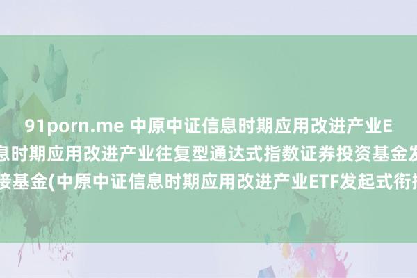 91porn.me 中原中证信息时期应用改进产业ETF发起衔接C: 中原中证信息时期应用改进产业往复型通达式指数证券投资基金发起式衔接基金(中原中证信息时期应用改进产业ETF发起式衔接C)基金居品贵府摘录(2024-10-28)