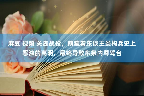 麻豆 视频 关岛战役，荫藏着东谈主类构兵史上恶浊的高明，最终导致东条内尊驾台