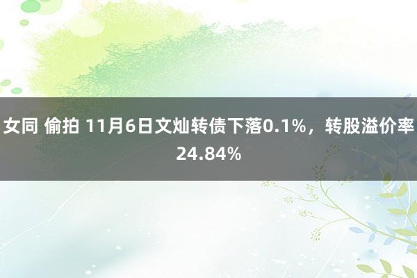 女同 偷拍 11月6日文灿转债下落0.1%，转股溢价率24.84%