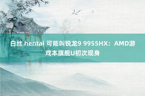 白丝 hentai 可能叫锐龙9 9955HX：AMD游戏本旗舰U初次现身